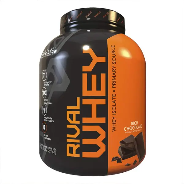rivual whey isolate protein chocolate flavor